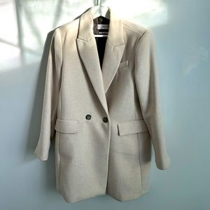 Mango wool blend coat